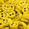 1 Wooden smiley face token